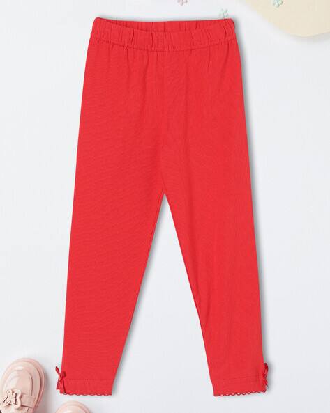 Girls Leggings with Elasticated Waistband - Main Image