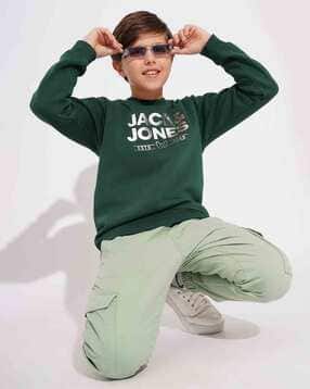 jack & jones Typographic Print Crew-Neck Sweatshirt-picture-47