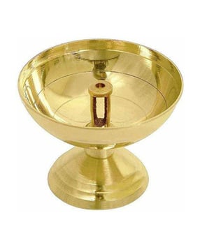 Golden Akhand Jyoti 3 Inch Diameter-image-8