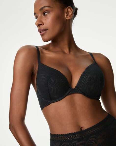 Flexifit Lace Wired Push-Up Bra