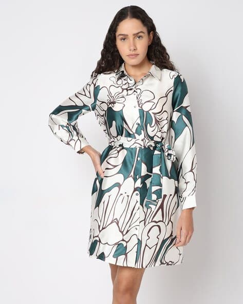 Buy Green Dresses for Women by UNITED COLORS OF BENETTON Online | Ajio.com
