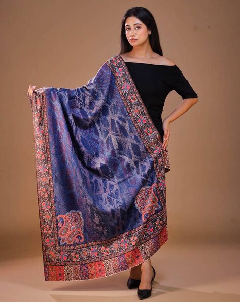 Women Floral Shawl Price in India