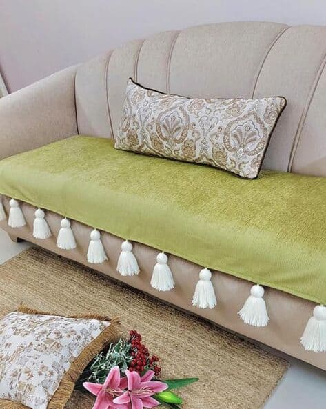 L-shaped Seater with small Lounger Sofa back and seat Cover Set