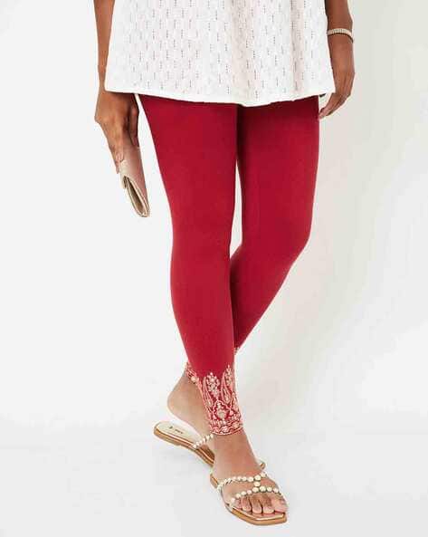 Kalki x Max Women Foil Printed Ankle-Length Leggings