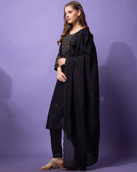 Women Straight Kurta Set Price in India