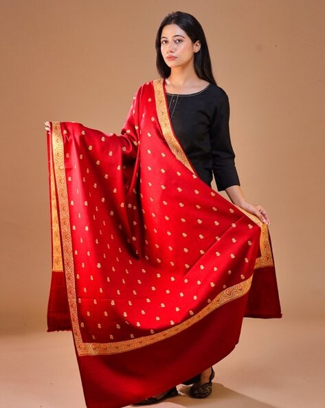 Women Floral Shawl Price in India