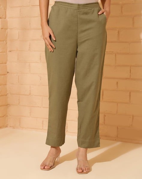 Women Pants with Insert Pockets Price in India