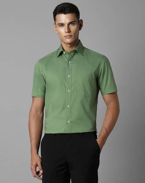 Buy Green Shirts for Men by Louis Philippe Online