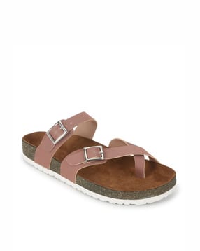mozafia Women Open-Toe Slip-On Flat Sandals-picture-32