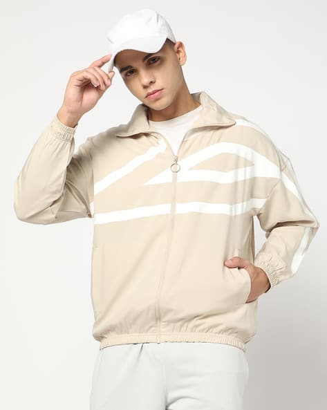 Buy UMBRO Men Logo Print Regular Fit Jacket Online | Ajio.com
