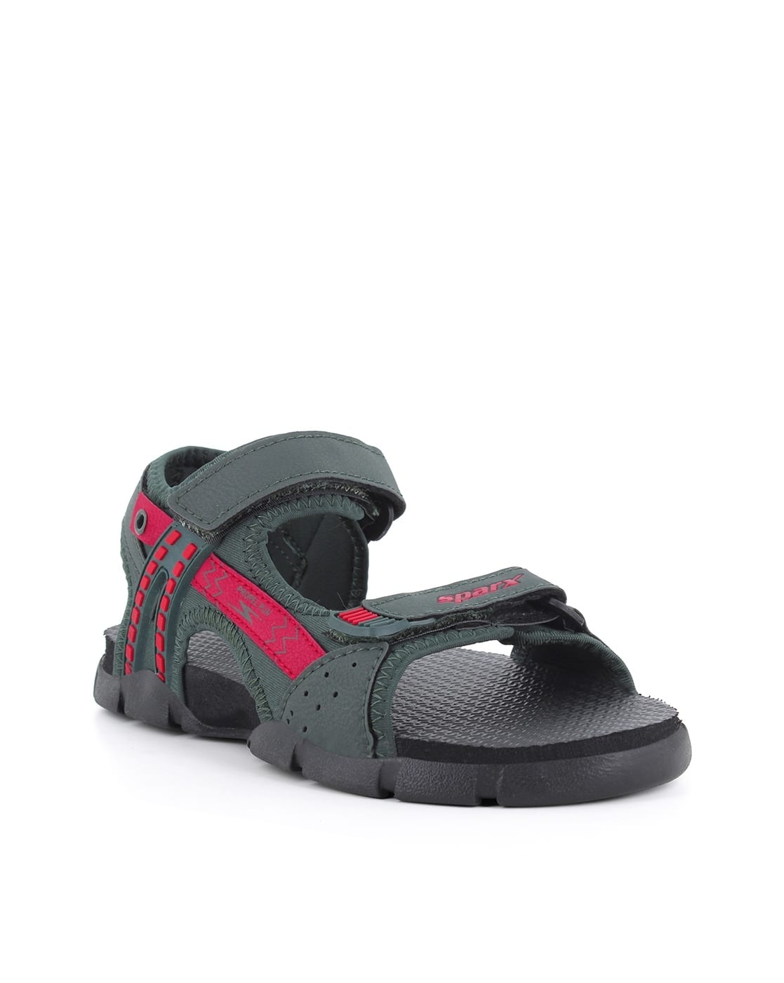 Buy Green Sandals for Boys by Sparx Online - Main Image