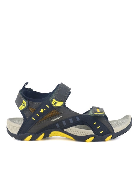 Men Double-Strap Sandals with Velcro Fastening