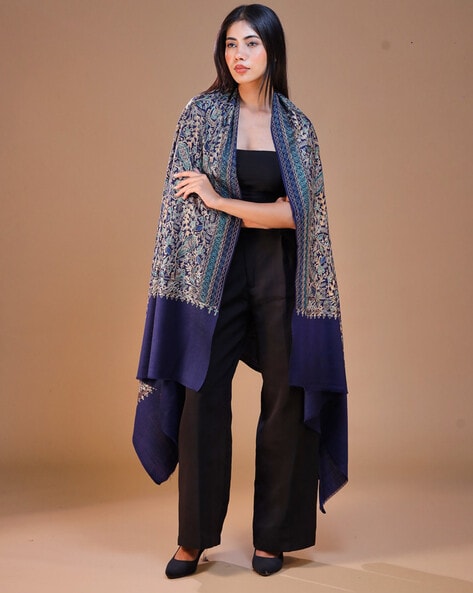 Women Floral Shawl Price in India