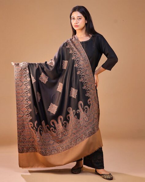 Women Paisley Shawl Price in India