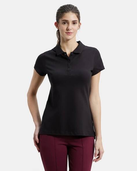 Buy Black Tshirts for Women by Jockey Online