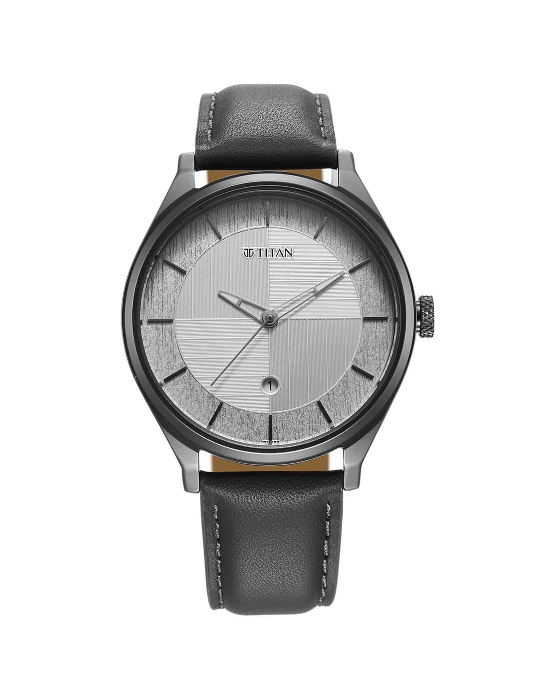 Price History of Titan Neo Economy Quartz Analog with Date Silver