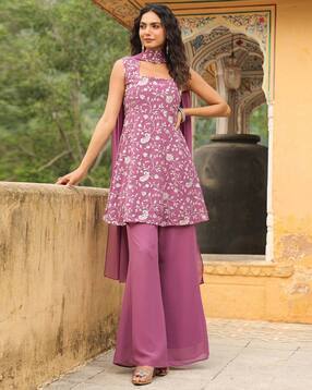 janasya Women Embroidered Anarkali Kurta Set-picture-25