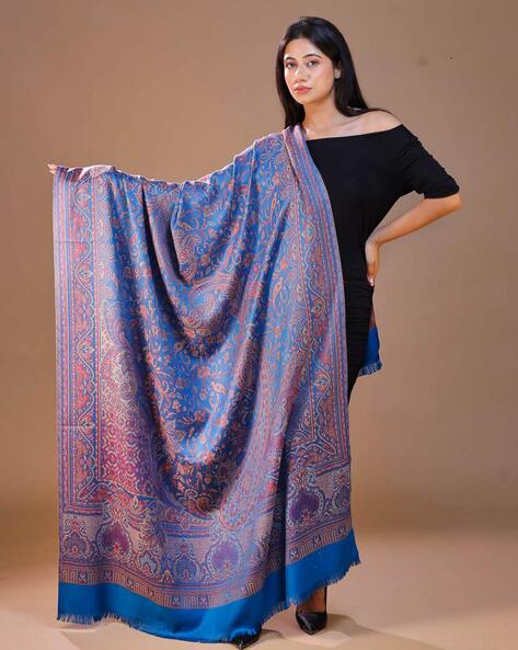 Women Floral Shawl Price in India