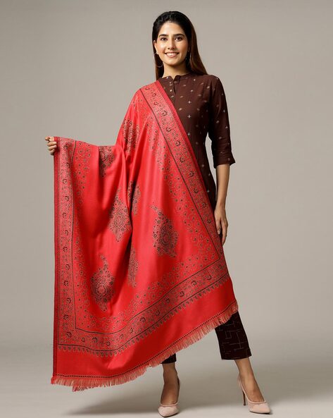 Women Paisley Shawl Price in India