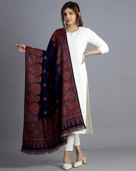 Women Paisley Shawl Price in India