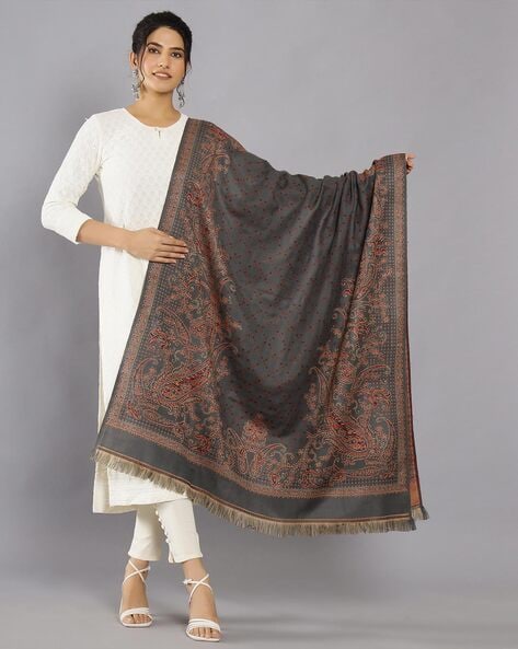 Women Paisley Shawl Price in India