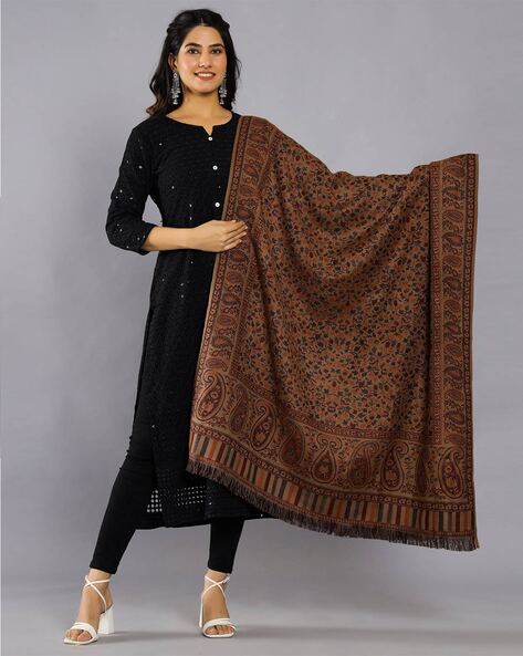 Women Paisley Shawl Price in India