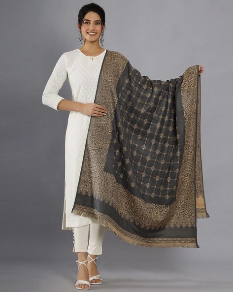 Women Paisley Shawl Price in India