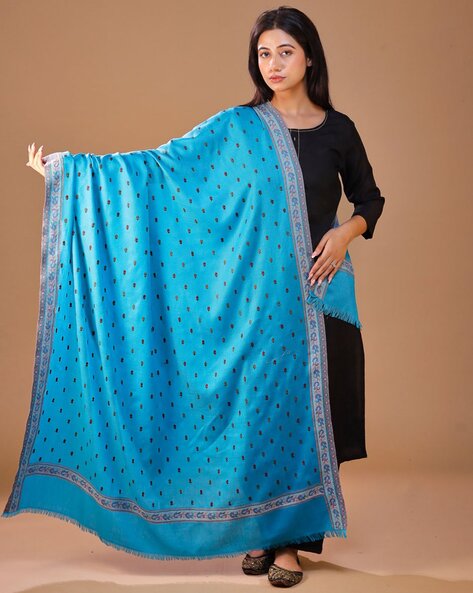 Women Floral Shawl Price in India