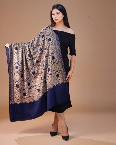 Women Floral Shawl Price in India