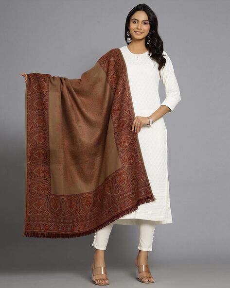 Women Paisley Shawl Price in India