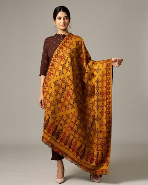 Women Floral Shawl Price in India