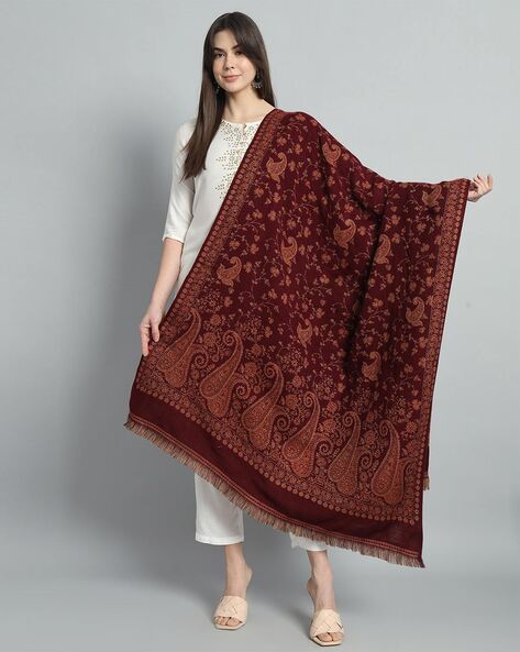 Women Paisley Shawl Price in India