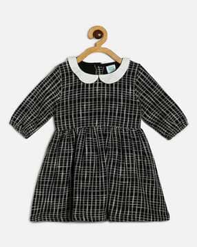 mini klub Girls Checked Fit & Flare Dress-picture-37