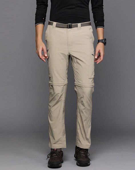 Columbia Mid-Rise Trousers with Insert Pockets