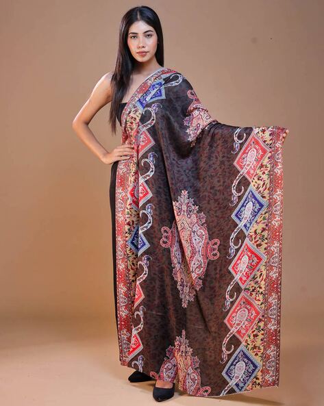 Women Floral Shawl Price in India