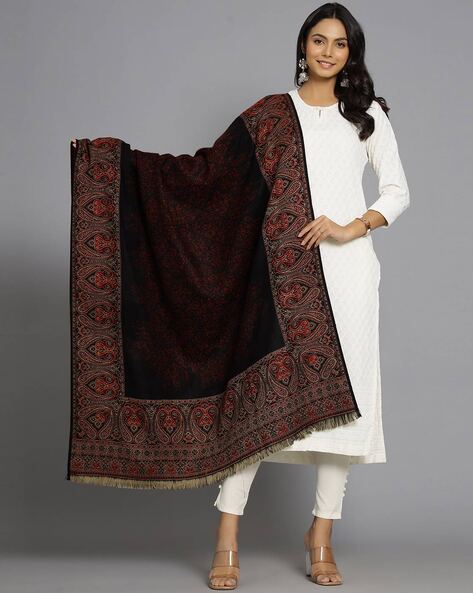 Women Paisley Shawl Price in India