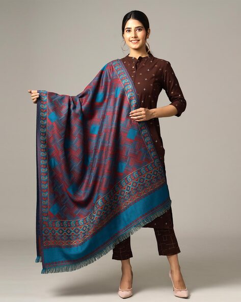 Women Herringbone Shawl Price in India