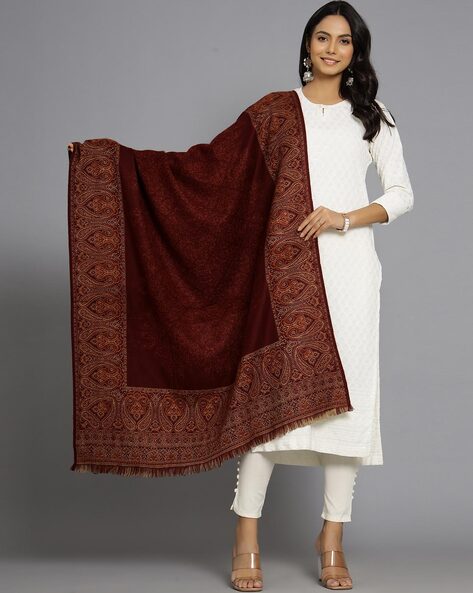 Women Paisley Shawl Price in India