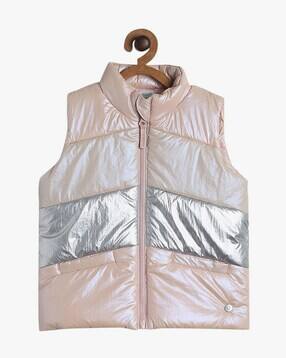 mini klub Girls Quilted Zip-Front Gilet-picture-33