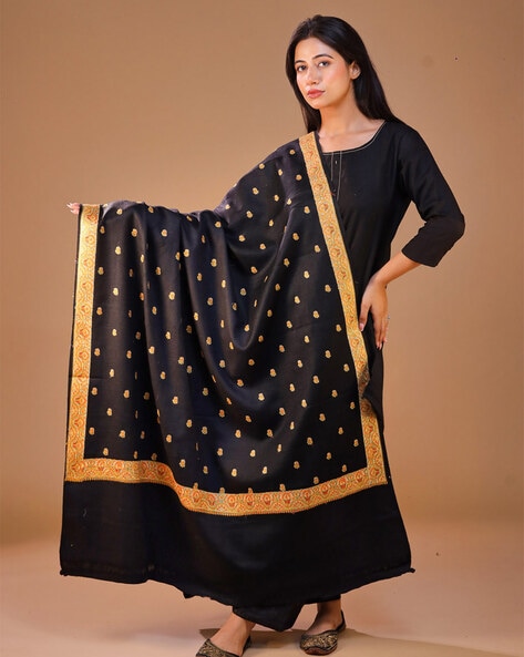 Women Floral Shawl Price in India