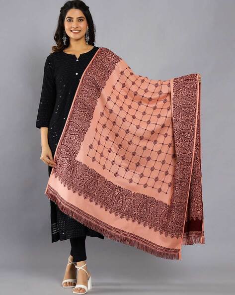 Women Paisley Shawl Price in India