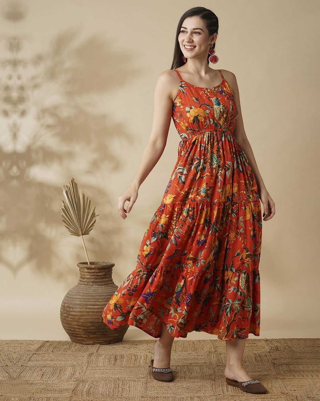 Buy Orange Dresses & Gowns for Women by GLOBUS Online | Ajio.com Buy Orange Dresses & Gowns for Women by GLOBUS Online | Ajio.com