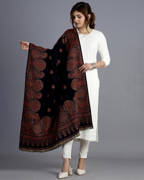 Women Paisley Shawl Price in India