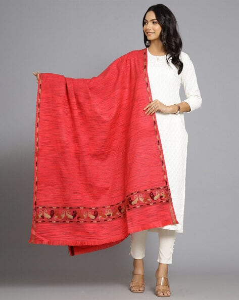 Women Geometric Shawl Price in India