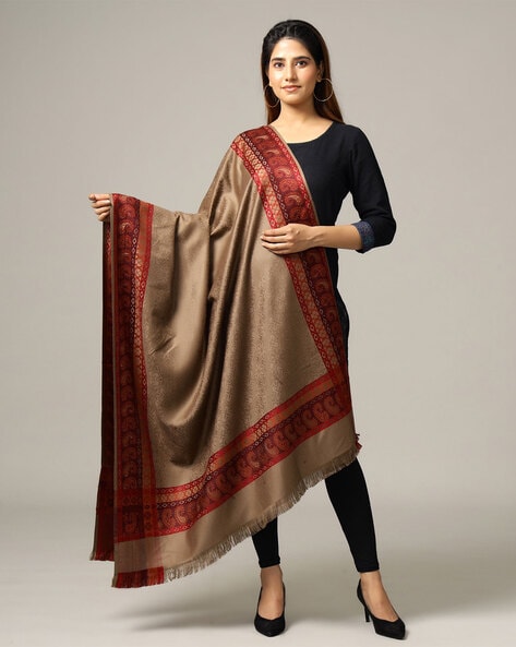 Women Woolen Shawl Price in India