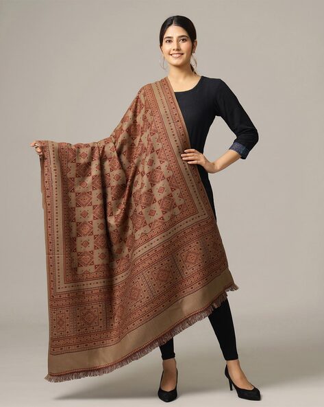 Women Woolen Shawl Price in India