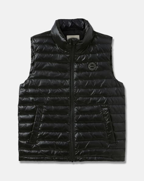Ajio Gant Sleeveless Jacket Puffer Jacket Gant Mens Jackets And