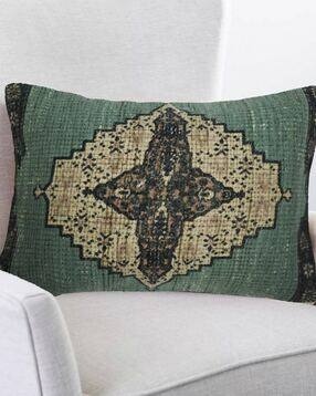 ai Cotton Jute Printed Cushion Cover-picture-0