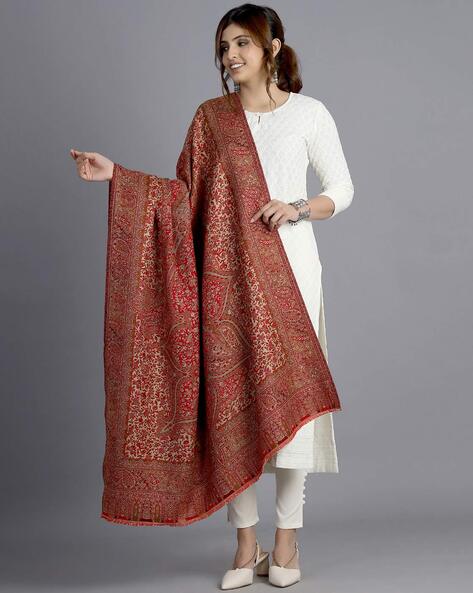 Women Woolen Shawl Price in India