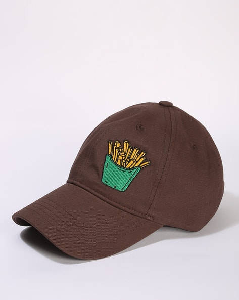 Men Baseball Cap with Applique